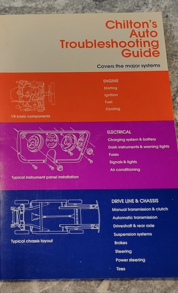 CHILTON'S AUTO  TROUBLESHOOTING GUIDE - Picture 1 of 3